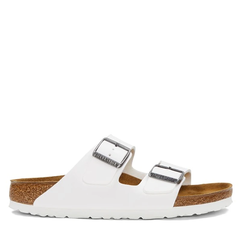 Birkenstock Women's Arizona Sandals White, / EU Suede