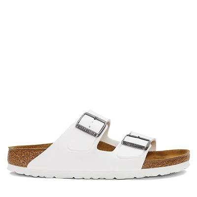 Birkenstock Women's Arizona Sandals White, / EU Suede