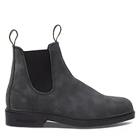 Blundstone 1308 Chisel Toe Chelsea Boots Rustic Black, Womens / Mens Aus Leather
