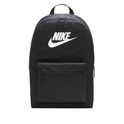 Nike Heritage Backpack in Black White, Polyester
