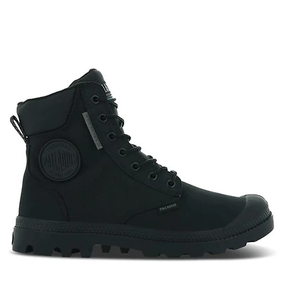 Palladium Men's Pampa SC Waterproof Boots Black, Canvas