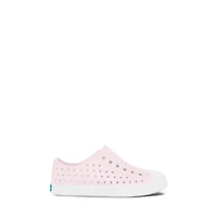 Native Toddler's Jefferson Slip-On Shoes Pink/White Rose, Toddler Rubber