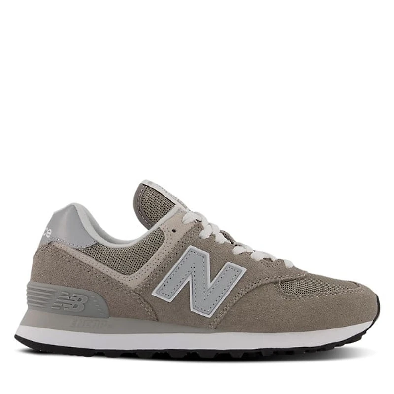 New Balance Women's 574 Sneakers Gris, Suede