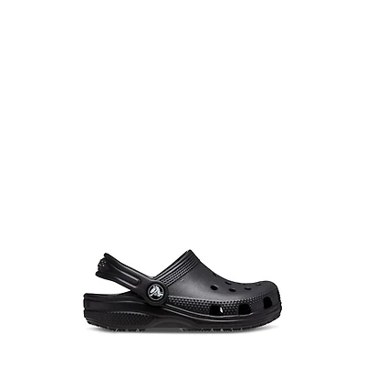 Crocs Toddler's Classic Clogs Black, Toddler