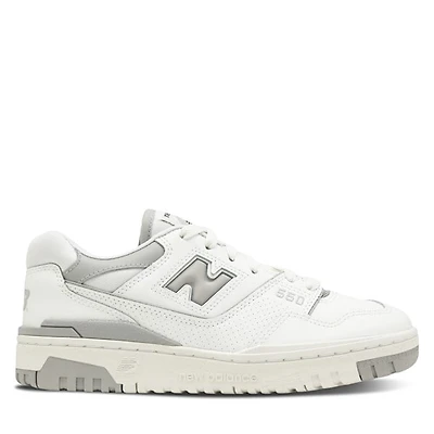 New Balance Women's BB550 Sneakers White/ White Misc