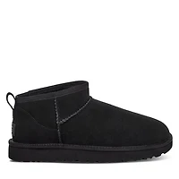 UGG Women's Ultra Mini Winter Boots Black, Leather