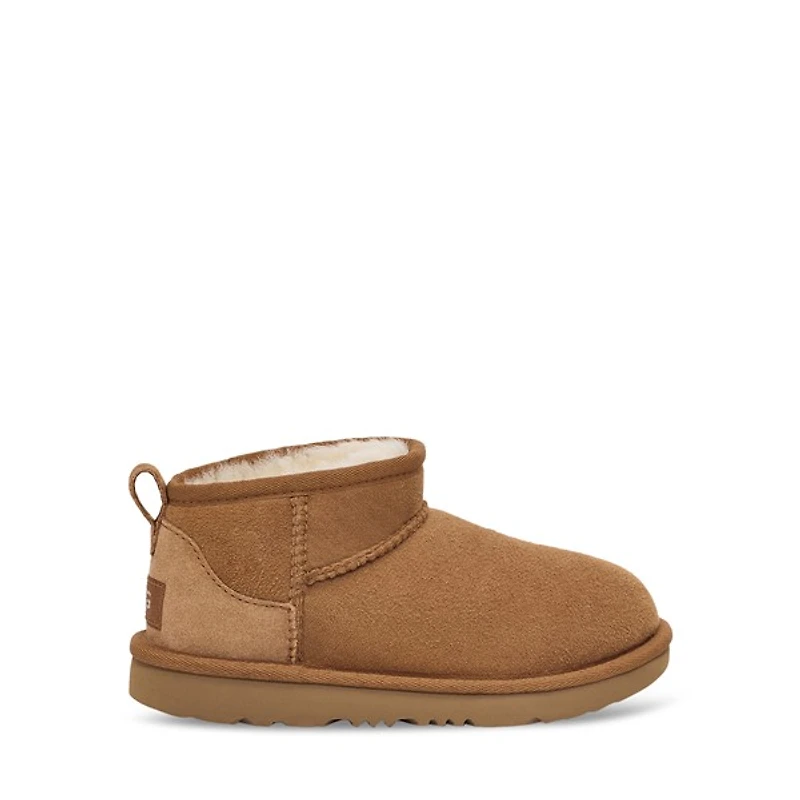 UGG Little Kids' Classic Ultra Mini Winter Boots Beige, Largeittle Kid