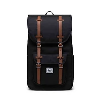 Herschel Supply Co. Little America Backpack in Black/Brown in Black Misc