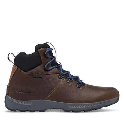 Columbia Men's Landroamer Explorer Waterproof Winter Boots Espresso Brown, Leather