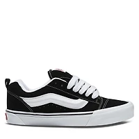 Vans Knu Skool Sneakers Black White, Womens / Mens Suede