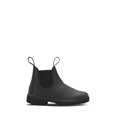 Blundstone Toddler's 1325 Chelsea Waterproof Boots Rustic Black Misc, Toddler / Aus Leather