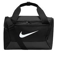 Nike Brasilia 9.5 Duffel Bag in Black White, Polyester