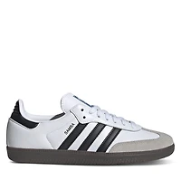 adidas Women's Samba OG Sneakers White Black, Leather
