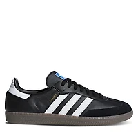 adidas Women's Samba OG Sneakers Black White Gum, Leather