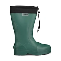 FUBUKI Niseko 2.0 Winter Waterproof Boots in Moss Green, Size Womens 6 / Mens 4, Polyester