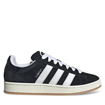 adidas Campus 00s Sneakers Black White, Womens / Mens Suede