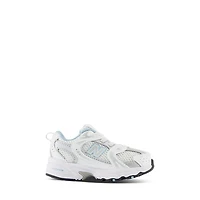 New Balance Toddler's 530 Sneakers White/Silver/Blue White Misc, Toddler Rubber