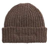 The North Face Fohair Cabin Beanie Hat in Beige, Nylon
