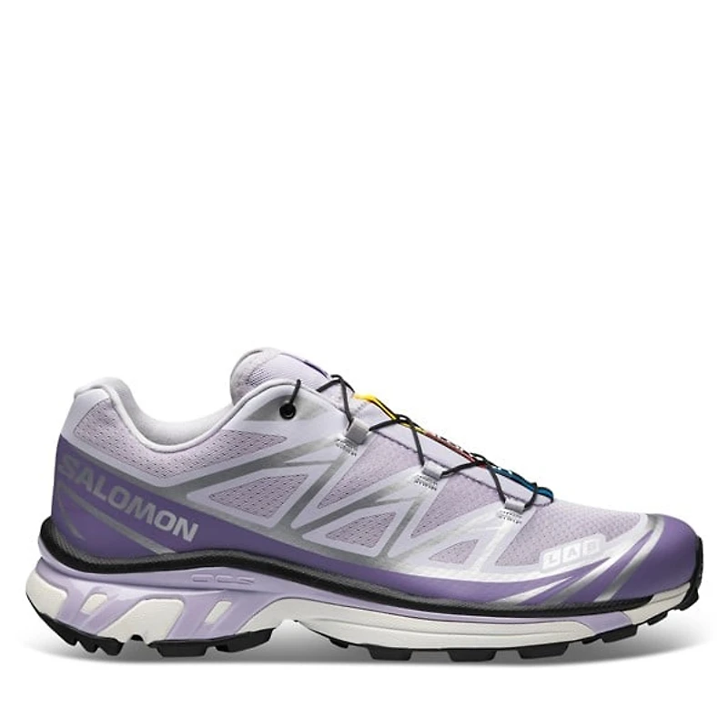 Salomon XT-6 Sneakers in Purple, Size Womens 8 / Mens 7, Rubber