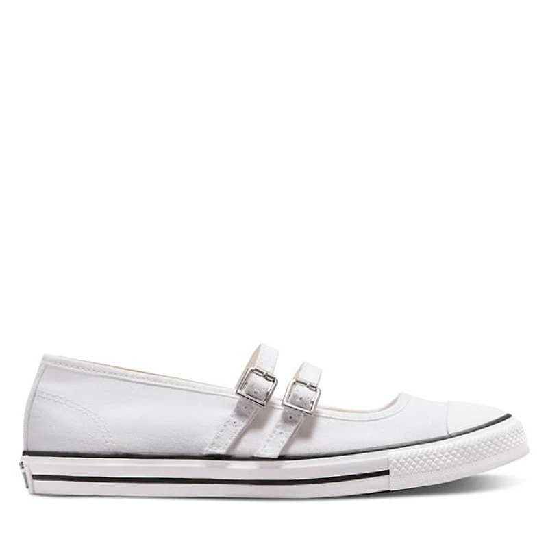 Converse Women's Chuck Taylor All Star Dainty Mary-Jane Sneakers White Misc, Canvas