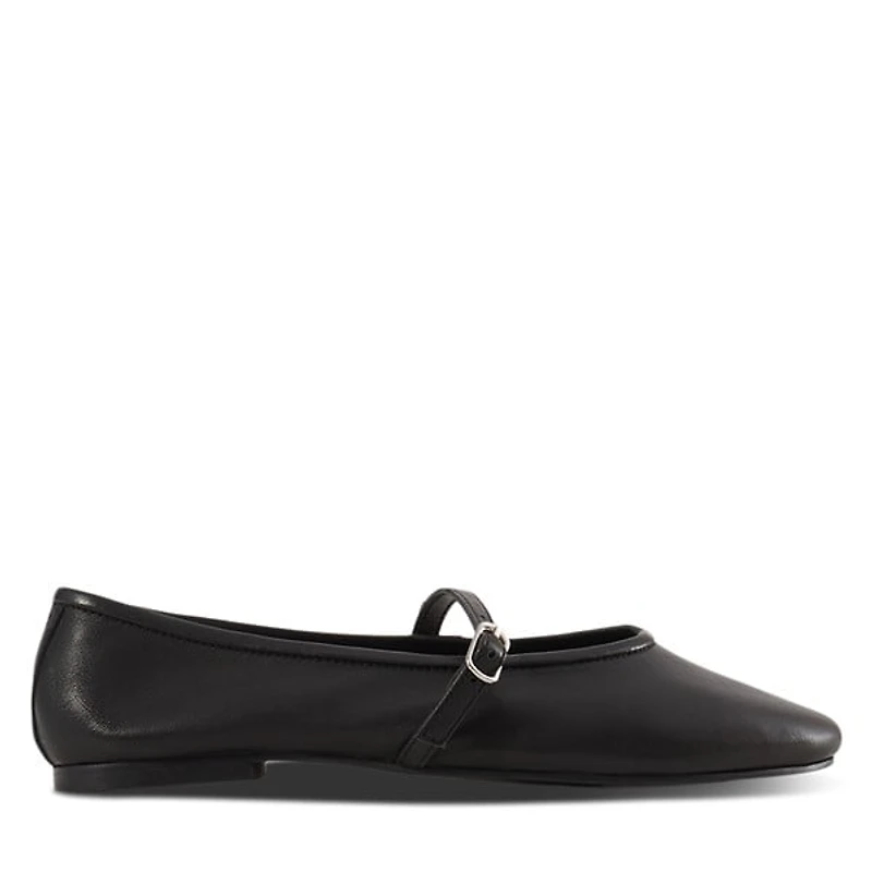 Floyd Women's Sofia Ballet Flats Black, Leather