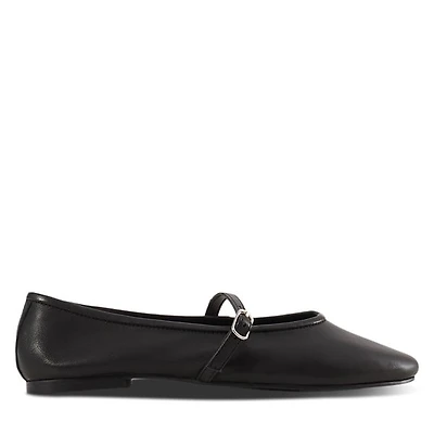 Floyd Women's Sofia Ballet Flats Black, Leather