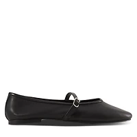 Floyd Women's Sofia Ballet Flats Black, Leather