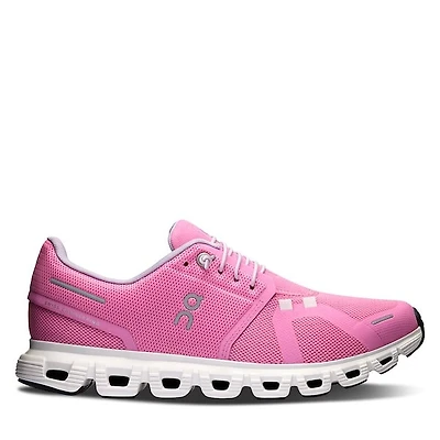 On Women's Cloud 6 Athletic Sneakers Fuchsia, Rubber