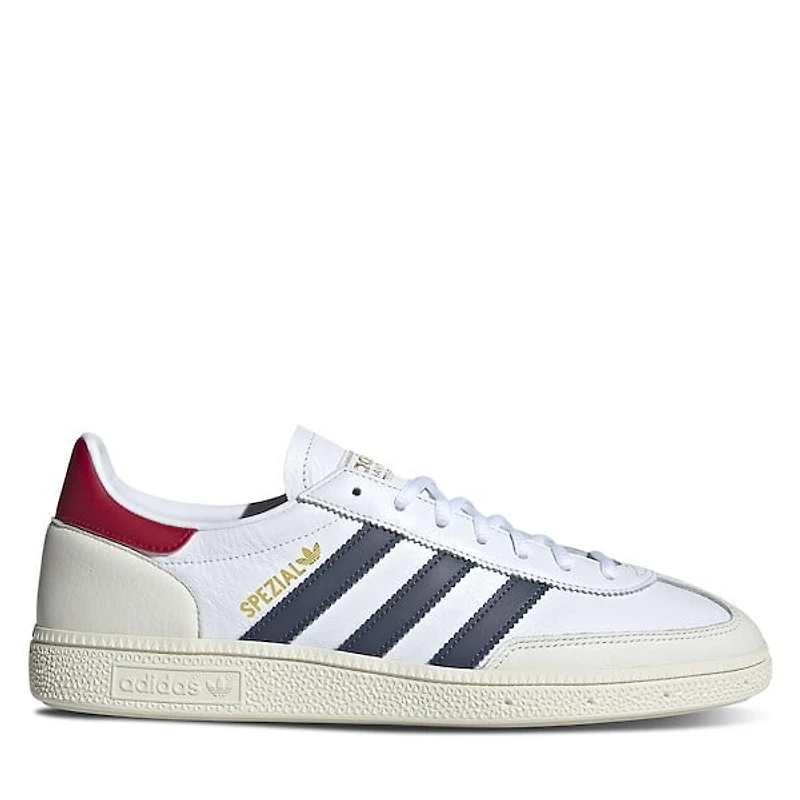 adidas Men's Handball Spezial Sneakers White/Blue/Red White Misc, Leather