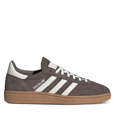 adidas Women's Handball Spezial Sneakers Brown/White Taupe, Suede