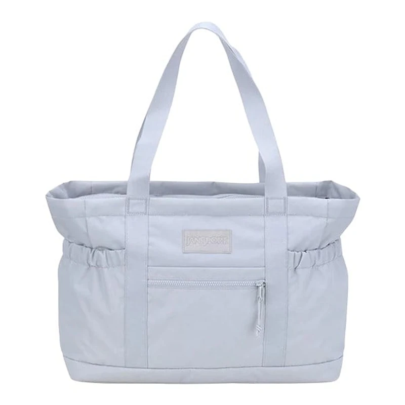 JanSport Everyday Large Tote Bag in Light Gray, Polyester