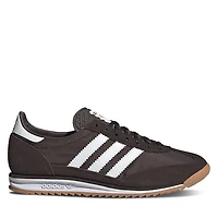 adidas Women's SL72 OG Sneakers in Dark Brown/White in Brun, Size 8, Suede