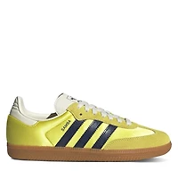 adidas Women's Samba OG Sneakers Yellow/Black Jaune Misc, Leather