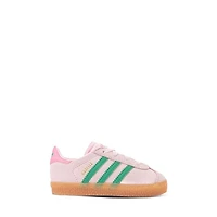 adidas Toddler's Gazelle Sneakers Pink/Green, Toddler Suede