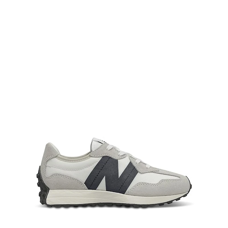 New Balance Little Kid's 327 Sneakers Gray Black Gris Misc, Largeittle Kid Leather