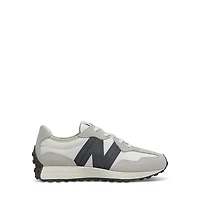 New Balance Little Kid's 327 Sneakers Gray Black Gris Misc, Largeittle Kid Leather