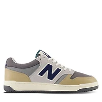 New Balance Men's BB480 Sneakers Slate Gray/Beige Gris Misc, Leather