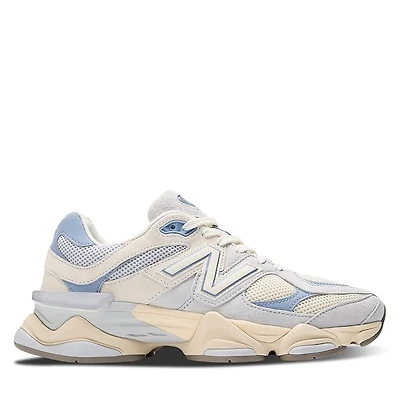 New Balance 9060 Sneakers Beige/Gray/Blue, Womens / Mens Suede