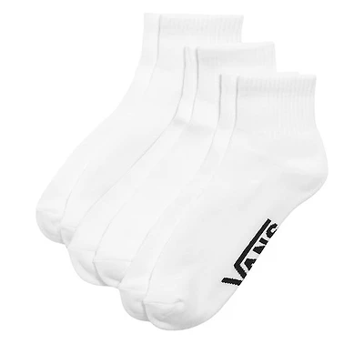 Vans Classic Ankle Socks in White, Nylon