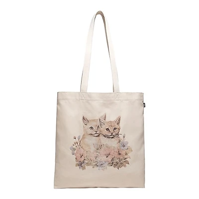 Vans Boyer Tote Canvas Bag in Natural in White Os, Cotton