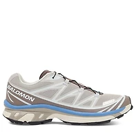 Salomon XT-6 Sneakers Beige/Brown/Blue Nubuck White Os, Womens / Mens Rubber