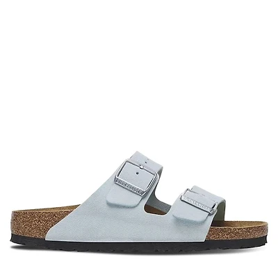 Birkenstock Women's Arizona Sandals Baby Blue, / EU Suede