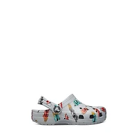 Crocs Toddler's Classic Race Car Clogs Gris Misc, Toddler