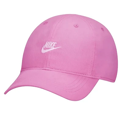 Nike Kid's Club Unstructured Futura Cap in Rose, Cotton