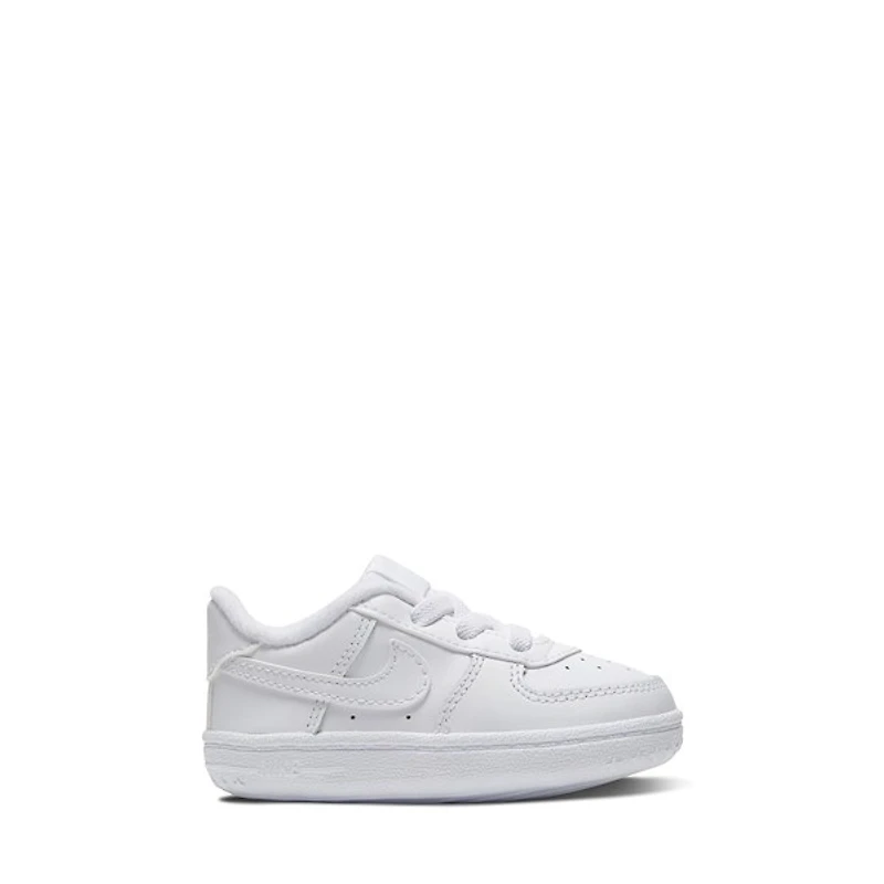Nike Baby's Air Force 1 Crib Shoes White, Baby Leather