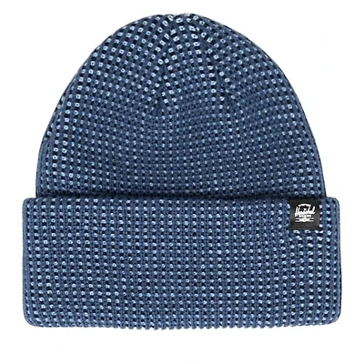 Herschel Supply Co. Rowan Plaited Beanie Hat in Blue, Acrylic