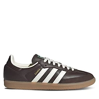 adidas Men's Samba OG Sneakers Brown/White, Leather