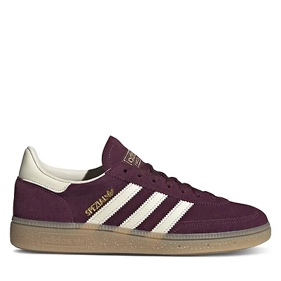 adidas Women's Handball Spezial Sneakers Maroon/White Bourgogne, Suede