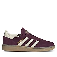 adidas Women's Handball Spezial Sneakers Maroon/White Bourgogne, Suede