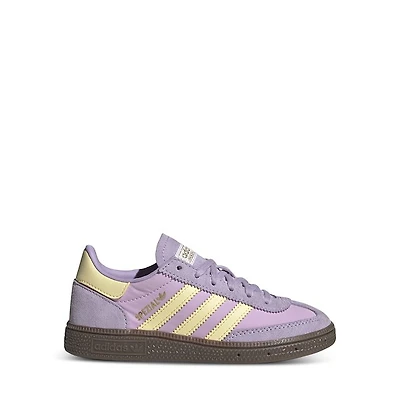 adidas Little Kid's Handball Spezial Sneakers Lilac/Yellow Lilas, Largeittle Kid Suede